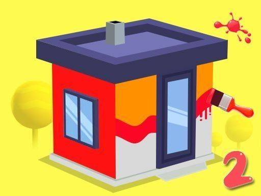 Color Fill Puzzle: House Paint 2
