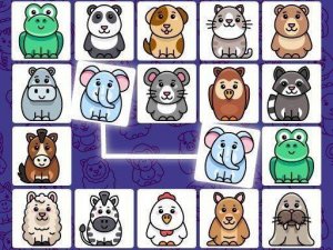 Animal Link Tile Puzzle