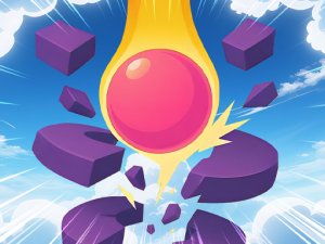 Fruit Spiral Drop Arcade Game