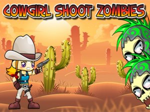 Cowgirl Frontier: Zombie Defense Action