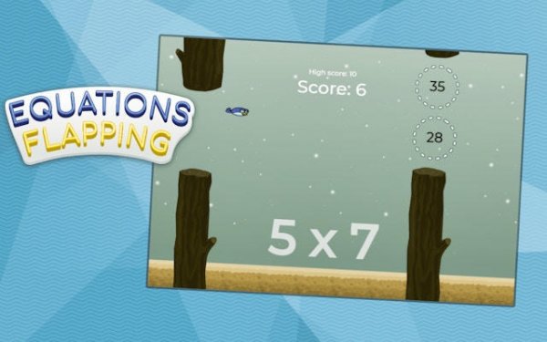 Math Bird Fly Arcade