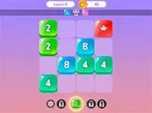 Merge Squares Puzzle Game
