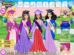 Bonnie and Friends Graduation Dress Up Game