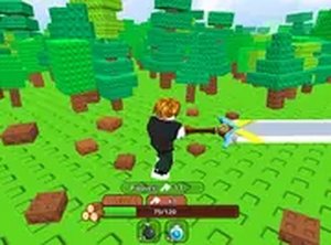 Obby: Chop Trees in the Forest Online Game