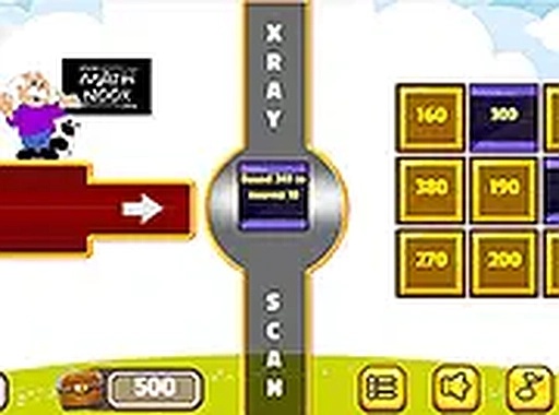 X-Ray Math Rounding Puzzle Game - Educational Math Puzzle