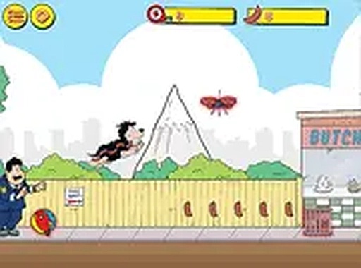 Gnasher's Sausage Dash Platform Game