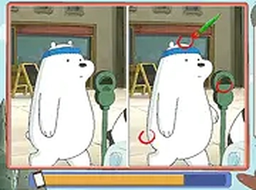 Find the Differences with Benny Bear