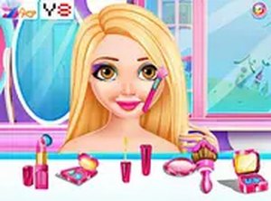 Princess Rainbow Look Dress Up Game