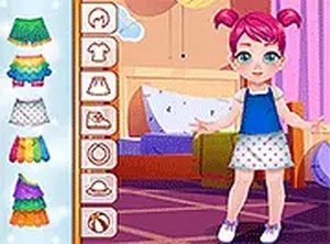 Toddie Happy Rainbow Dress Up Game