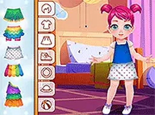 Toddie Happy Rainbow Dress Up Game Online - Kids Dress Up Game
