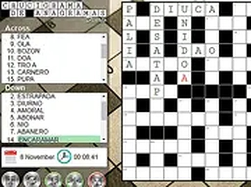 Daily Spanish Anagram Crossword