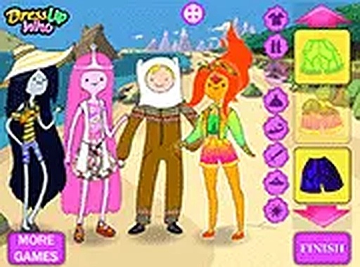 Adventure Time Dress Up Game