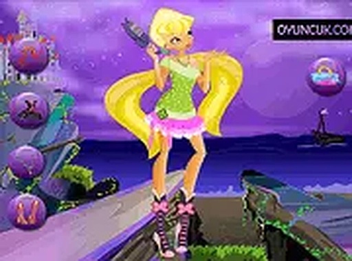 Stella Fairy Dress Up Game