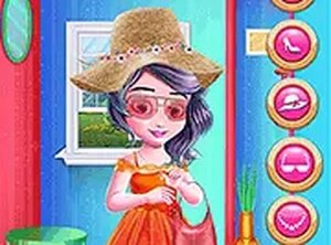 Sisters Day Celebration Dress Up Game
