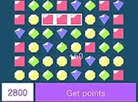 Flat Jewels Match 3 Puzzle