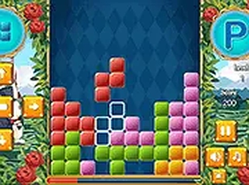 Alice in Tetrisland Online Puzzle Game