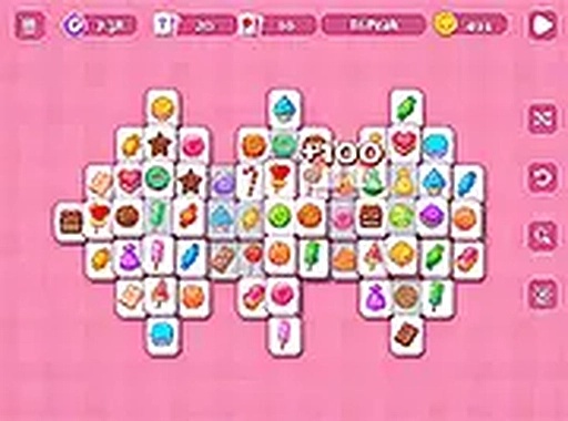 Solitaire Mahjong Candy Puzzle Game Online Puzzle Game