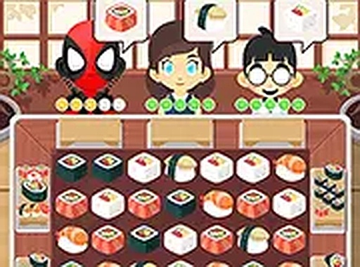 Sushi Chef Time Management Game