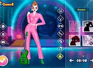 Black Pink New Year Eve Concert Dress-Up Game